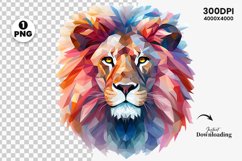 Lion Sublimation PNG 