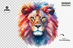 Lion Sublimation PNG 