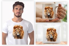 Lion Sublimation Clipart