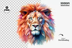 Lion Sublimation PNG 