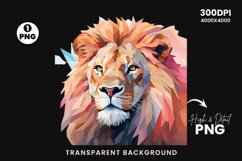 Lion Sublimation PNG Clipart