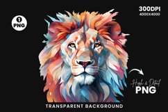 Lion Sublimation PNG Clipart