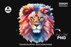Lion Sublimation PNG Clipart