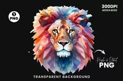 Lion Sublimation PNG Clipart