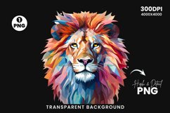 Lion Sublimation PNG Clipart