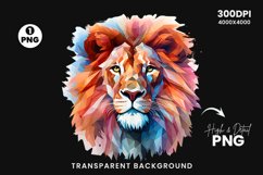 Lion Sublimation PNG Clipart