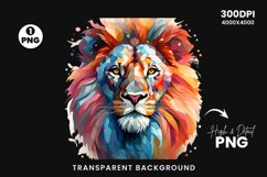 Lion Sublimation PNG Clipart