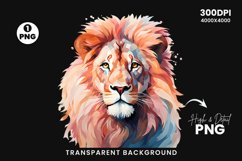 Lion Sublimation PNG Clipart