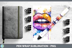 GorgeousWatercolor Pen Wrap design.