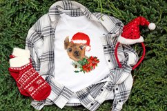 Watercolor Llama christmas clipart - Sublimation designs Product Image 7