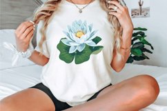 Watercolor Lotus Flowers Clipart Bundle Product Image 3