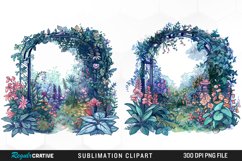 Watercolor Love In Bloom Graphic Clipart Product Image 1