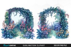 Watercolor Love In Bloom Graphic Clipart Product Image 1