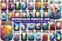 Watercolor Magical Jar Sublimation Clipart, Watercolor Magical Jar Sublimation Clipart Bundle, Magical Jar Watercolor, Magical Jar Sublimation Clipart, Magical Jar PNG, Magical Jar Sublimation, Magical Jar Sublimation Clipart, Magical Jar Sublimation