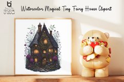 Watercolor Magical Tiny Fairy House Clipart, Mug PNG Design Product Image 11