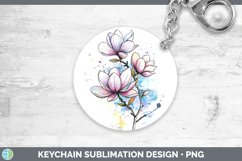 GorgeousWatercolor Keychain design.