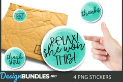 Watercolor Mail PNG Stickers | Small Business PNG Stickers Product Image 1