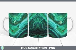 GorgeousWatercolor Mug Wrap design.