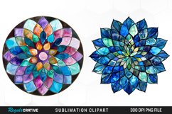 Watercolor Mandala Graphics Clipart Product Image 1