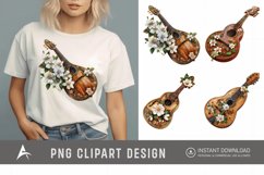 Watercolor Mandolin Clipart Product Image 1