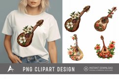 Watercolor Mandolin Clipart Product Image 1