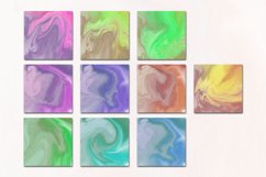 Watercolor Marble Liquid 6 Digital Paper Background Product Image 2