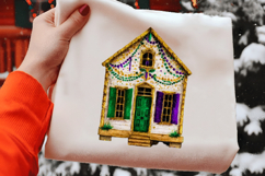 Watercolor Mardi Gras House Clipart Product Image 2