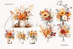 85 Watercolor Mega Fall Bundle | Fall Clipart Product Image 9