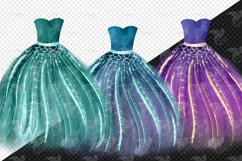 Watercolor Mermaid Dresses Product Image 4