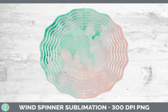 GorgeousWatercolor Wind Spinner design.