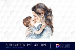 Mom And Baby Graphics Clipart Product Image 1