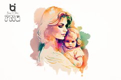Mom and Baby Love Sublimation Bundle, 10 PNG file Product Image 4