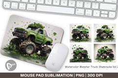 Mouse Pad Monster Truck Shamrocks Product Image 1