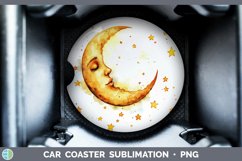 GorgeousWatercolor Car Coaster design.