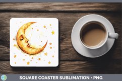 GorgeousWatercolor Square Coaster design.