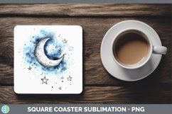 GorgeousWatercolor Square Coaster design.