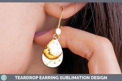 GorgeousWatercolor Teardrop Earrings design.