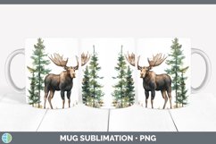 GorgeousWatercolor Mug Wrap design.