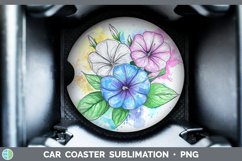 GorgeousWatercolor Car Coaster design.