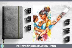 GorgeousWatercolor Pen Wrap design.