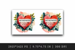 Motherhood the Hardest Job mug, cup wrap sublimation design Product Image 2