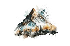 Berühmter Berg,Berühmter Berg BilderMountain Clipart,Mountain Watercolor,Instant Download,Landscape Clipart,Mountain Landscape,Watercolor Clipart,Mountain scene,landscape png,mountain png,transparent png,watercolor mountain,background scene,forest mountai