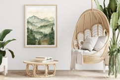 Watercolor Mountain Views Digital Paper Bundle Product Image 3