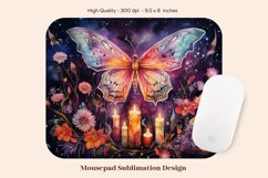 Watercolor Mouse Pad Png  Butterfly Mousepad Sublimation