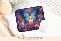 Watercolor Mouse Pad Png  Butterfly Mousepad Sublimation