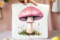 Watercolor Mushroom Clipart Product Image 2