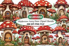 Fairy Door,Fairy House,Fantasy Clipart,Fantasy Door,Forest Fairy,Magic Door,Watercolor Clipart,Watercolor Fairy,Watercolor Fantasy,
