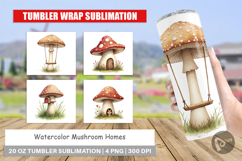 Tumbler Mushroom Homes Product Image 1