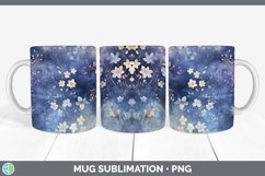 GorgeousWatercolor Mug Wrap design.