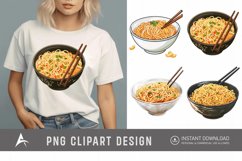Watercolor Noodles Clipart Product Image 1